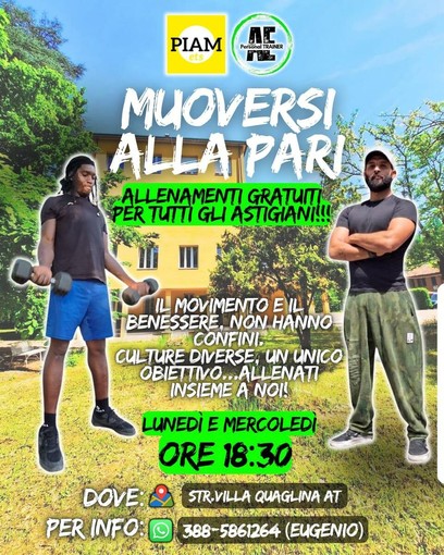 La locandina dell'iniziativa