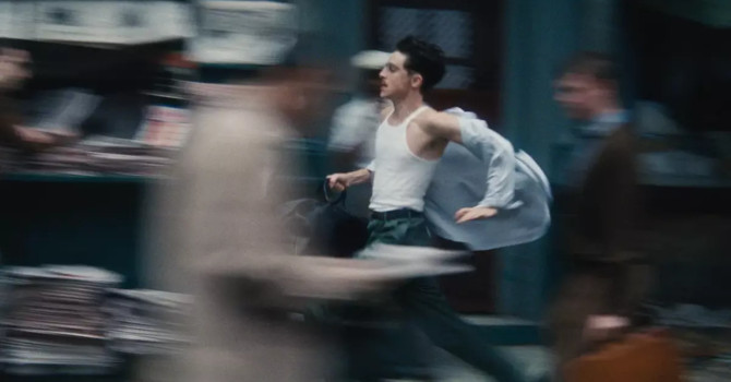 Un'immagine del film "Marty Supreme"