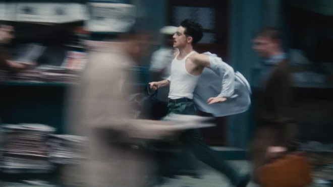 Un'immagine del film "Marty Supreme" Un'immagine del film "Marty Supreme"