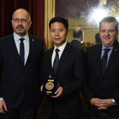 Zhao Zhijn nominato ambasciatore delle Eccellenze Astigiane.&quot;E' stato un ponte tra noi e la Cina&quot; [FOTO]