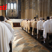 La celebrazione della Messa del Crisma in Cattedrale (Merphefoto)