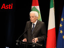 Il presidente Mattarella al Teatro Alfieri di Asti