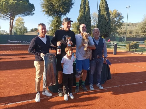 Tennis: L'astigiano Mauro Gerbi trionfa a Firenze con il Master Senior Finals