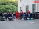 Un gruppo di migranti a Castello di Annone (ARCHIVIO) Un gruppo di migranti a Castello di Annone (ARCHIVIO)