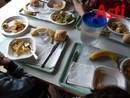 Un pasto della mensa scolastica