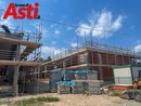 In foto: il cantiere della futura scuola dell'infanzia In foto: il cantiere della futura scuola dell'infanzia