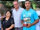 Nonna Maria insieme al sindaco Paolo Luzi e al nipote