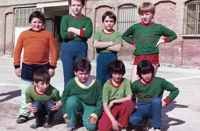 La foto &quot;storica&quot; è del 1981, cortile della parrocchia di San Pietro ad Asti