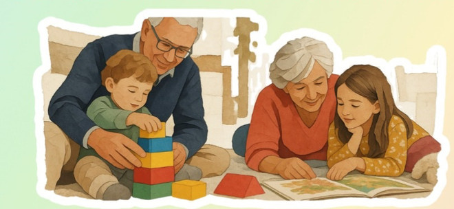 Nonni e nipoti": alla Bibliobimbi un laboratorio per la longevità attiva Nonni e nipoti": alla Bibliobimbi un laboratorio per la longevità attiva
