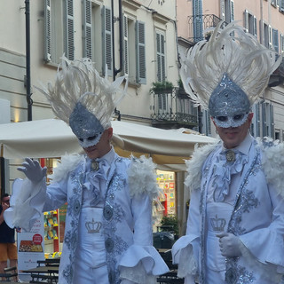 Alcune immagini della Notte Bianca del Palio