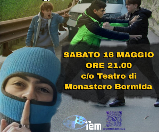 Ora ho tutto”: il cortometraggio di un gruppo di studenti dell’acquese al teatro di Monastero Bormida Ora ho tutto”: il cortometraggio di un gruppo di studenti dell’acquese al teatro di Monastero Bormida