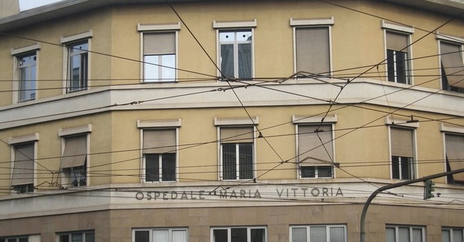 Una immagine dell'ospedale Maria Vittoria