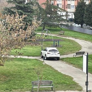 In via Torchio giardini usati come parcheggi e fuochi d'artificio a mezzanotte [VIDEO]