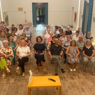 il gruppo degli intervenuti con il dg Gorgoni e il sindaco Mancuso