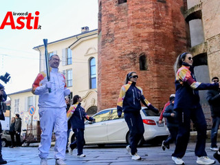 Il passaggio della fiamma nella galleria di Merphefoto