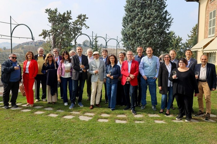 Maurizio Ferrari tra i colleghi