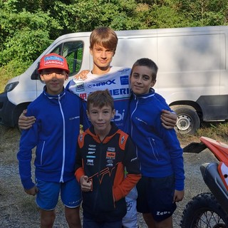 Assoluti d'Italia enduro: Berger del moto club Alfieri vince la Coppa Italia nella categoria Cadetti