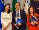 In foto: Mariangela Pedri, Alberto Bazzano e Alessandra Fedi