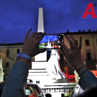 Piazza Roma dove si concluderà la cerimonia