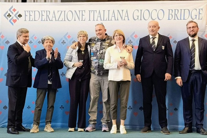 La premiazione di Michela Colombo e Cristina Godio migliore coppia