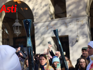 Il passaggio della fiamma nella galleria di Merphefoto