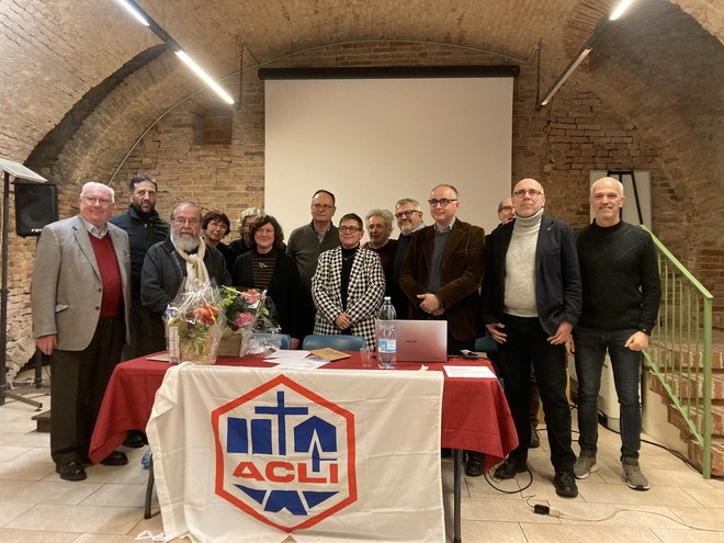 Nell'immagine la presidenza regionale ACLi