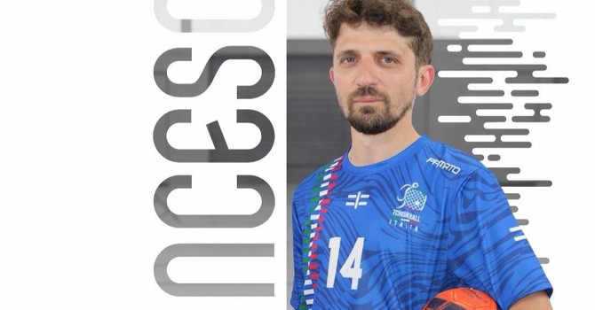 L'astigiano Francesco Pellitteri convocato nella Nazionale M40 di Tchoukball per gli Europei