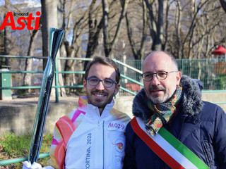 Il passaggio della fiamma nella galleria di Merphefoto