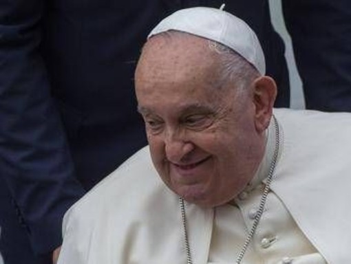 Un'immagine di papa Francesco