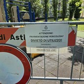 Parco Biberach, area giochi transennata: Malandrone chiede tempi certi per la messa in sicurezza