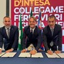 In foto: Franco Lucente, Marco Scajola e Marco Gabusi