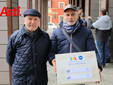 La consegna delle licenze all'assessore Bologna (Merphefoto)