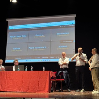 L'intervento del presidente provinciale Robaldo