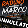 Raduno in memoria di Marco, salta l’appuntamento del 30 agosto