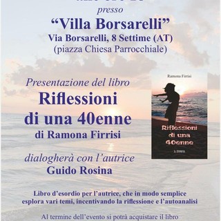 “Riflessioni di una 40enne”: il debutto letterario di Ramona Firrisi tra emozioni, crescita personale e vita quotidiana “Riflessioni di una 40enne”: il debutto letterario di Ramona Firrisi tra emozioni, crescita personale e vita quotidiana