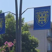 Le bandiere di Don Bosco vincitore del Palio 2025