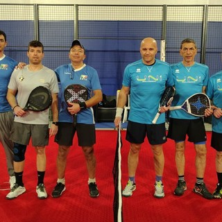 Varaldi, Fasoli, Montalbano (F.T.P. Soc. Coop.) vs. Romano, Capra, Santo (Uni Soluzioni)