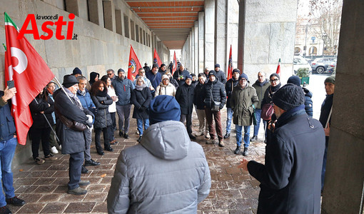 Le immagini del sit-in (Merphefoto)