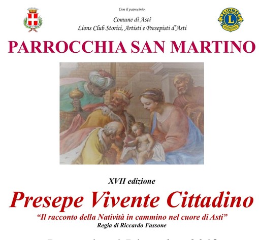Domenica pomeriggio si rinnoverà l’appuntamento con il presepe vivente della Parrocchia di San Martino