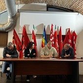 La conferenza stampa di questa mattina (da sx Curcio, Capparelli, Quagliotti, Mossino)