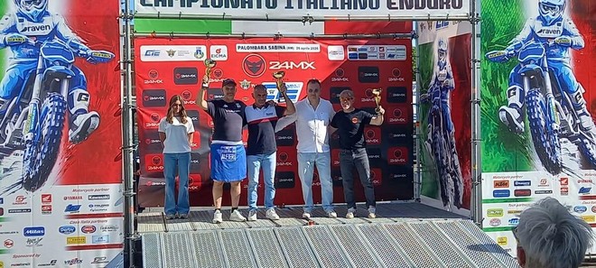 Il Moto Club Alfieri brilla tra Roma e Pordenone: Politanò e Bertorello a podio nel campionato italiano enduro Major