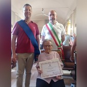 Valmanera in festa per Teresina Rocca, centenaria doc dell'astigiano