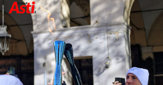 Il passaggio della fiamma nella galleria di Merphefoto