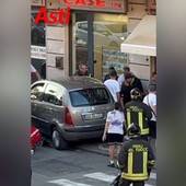 Alcune immagini della violenta rissa di ieri pomeriggio