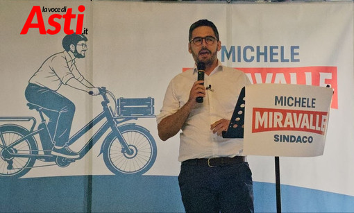 Miravalle lancia la sfida per Asti: "Basta uomini soli al comando, la città deve tornare a progettare il futuro" [VIDEO E INTERVISTA]