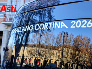 Il passaggio della fiamma nella galleria di Merphefoto