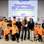 La premiazione degli Orange come Società dell'anno in occasione della presentazione della StraAsti 2026