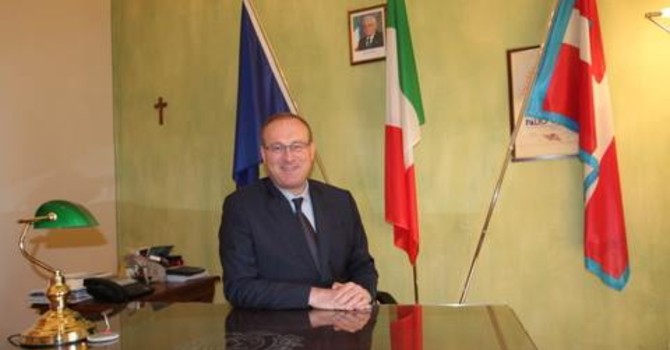 Paolo Luzi al tempo del suo mandato da sindaco