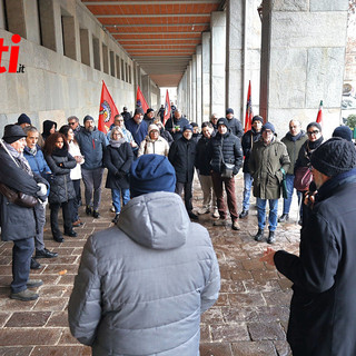 Le immagini del sit-in (Merphefoto)