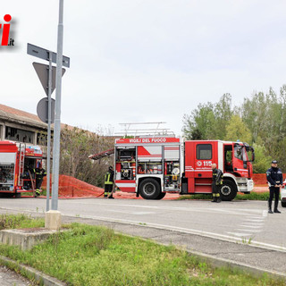 Alcune immagini dell'incendio (Merphefoto)
